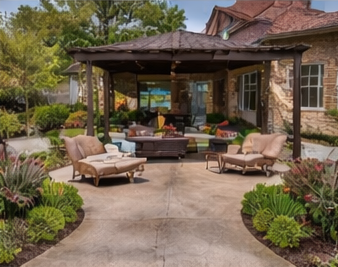 concrete patios services by hec express