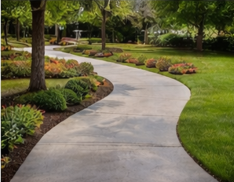 concrete sidewalks services by hec express